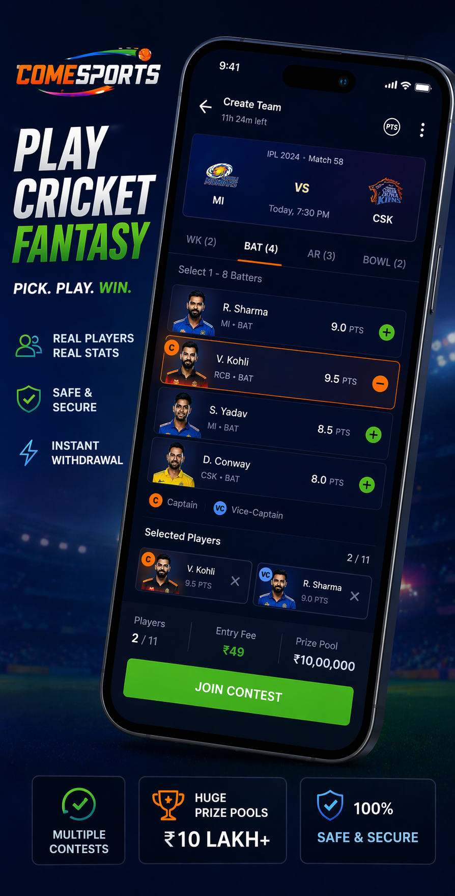 Cricket APK Hub cricket fantasy visual